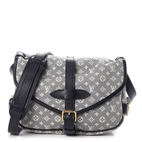 LOUIS VUITTON Monogram Idylle Saumur PM Encre